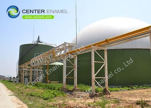 Esmalte o tanque de água potável do   da porcelana para a resistência química da estação de tratamento de água potável