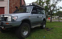 Foldable Foxwing Awning for 4x4 Cars Waterproof and Camouflage Tent Style 250x20x10cm