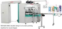 Machine d'impression en plastique de bouteille de GV, 20pcs/Min Rotary Screen Printing Equipment