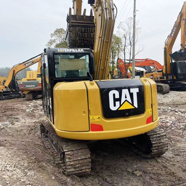 Caterpillar 308E2 Small Used CAT Excavators 8Ton Crawler Backhoe Machinery