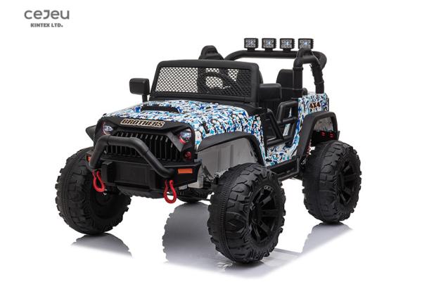 12v Kids Spring Suspension Ride On Truck 123*88*80 CM With EVA Wheel