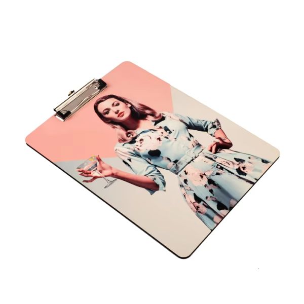 Double Sided Printing A4 6mm Sublimation Blanks MDF Wooden Clipboard