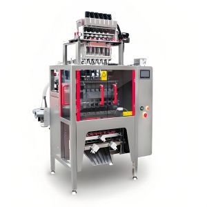 8 Lane Multi Lane Packing Machine Liquid Paste Powder Sachet Filling Machine 7.5KW