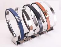 5pcs Custom Metal Retail Display Rack 770mm Belt And Tie Rack Belt Organizer