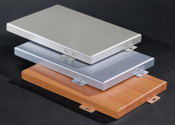 Lightweight 2.5mm thick Interior Roof Sheets / Aluminum Shed Panels 600*600mm