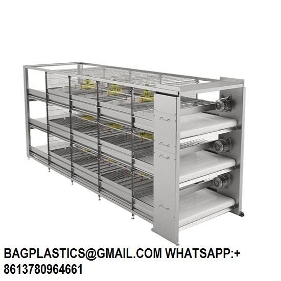 Long Service Life Hot Dip Galvanized Poultry Farming Meat Broiler Battery Rearing Cage