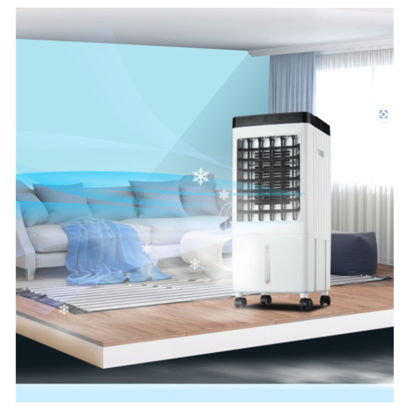 Household Cooling Fan 10L Water Tank Large Capacity Air Conditioning Fan Remote Control