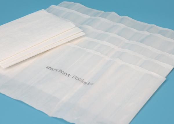 Saco absorvente de plástico branco com 7 furos de armazenamento de 95 kPa