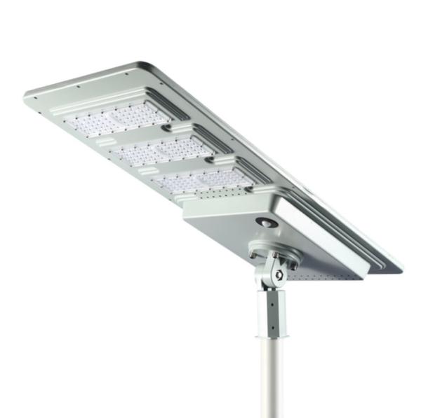 Outdoor solar street light 80w IP65 high lumen smart motion sensor all-in-one solar LED street light