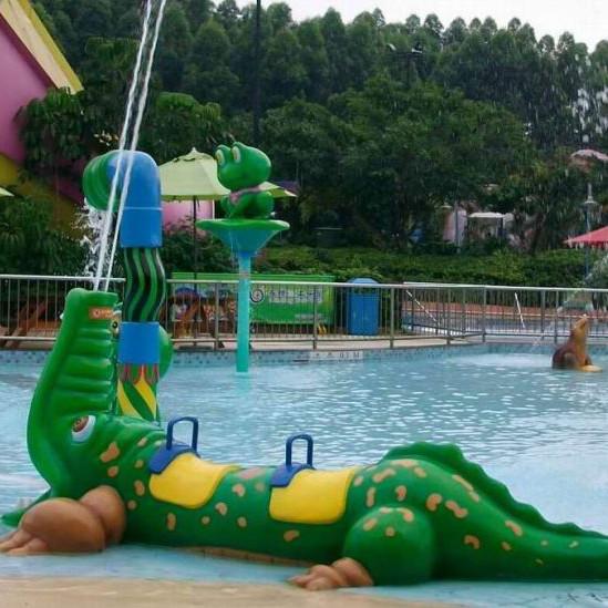 Colorful Outdoor Water Spray Park  RD1020 Low Maintenance Eco Friendly