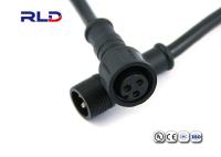 Conector impermeável subaquático 2 da tomada 3 4 conector de cabo da extensão do Pin IP67