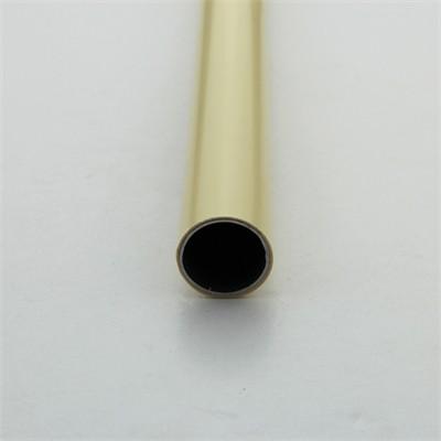 JY-4000MH-A bege 4M PE Coated Steel Pipes 0.7mm 0.8mm 1.0mm densamente