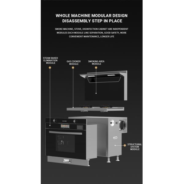 Get the Best of Both Worlds with Our Dual-cooker Cooktop and Disinfection Cabinet