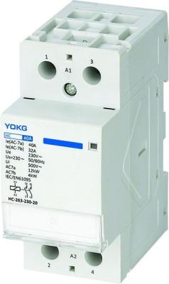 2NO contator de controle remoto 2 Polo