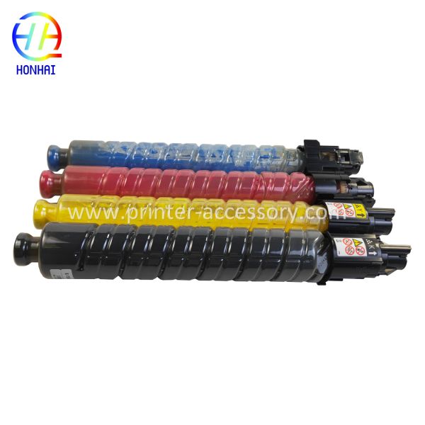 Compatible New High-Yield Copier Toner Cartridge Set for Ricoh MPC305 with OEM Code 842079-842082
