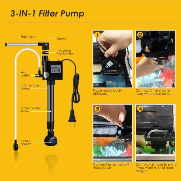 Smart 4 Gallon Desktop  Betta Office Fish Tank