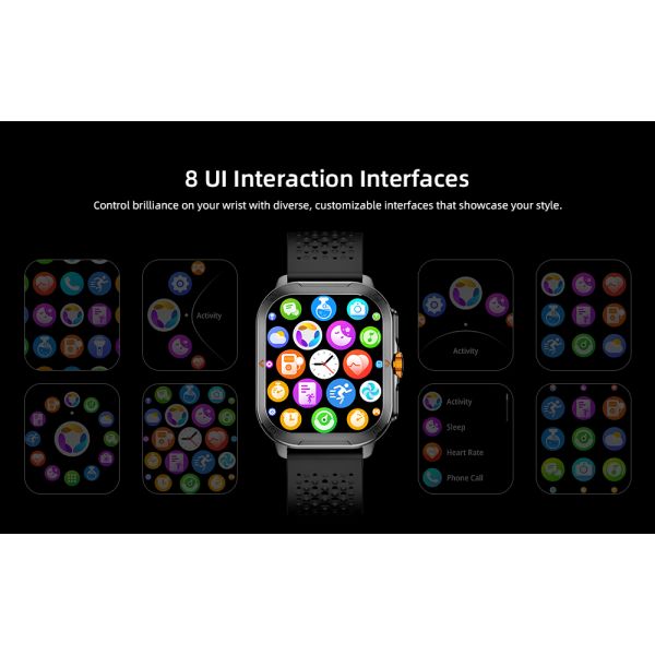 KW295 Smart Watch with Bluetooth Calling 100+ Sports Modes