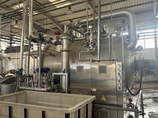 High Temperature Airflow Dyeing Machine SUS316L Fabric Dyeing Machine