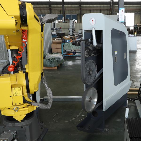 Precision Automatic Toilet Lid Grinding And Polishing Robotic System For Sanitary Ware Manufacturing Solution
