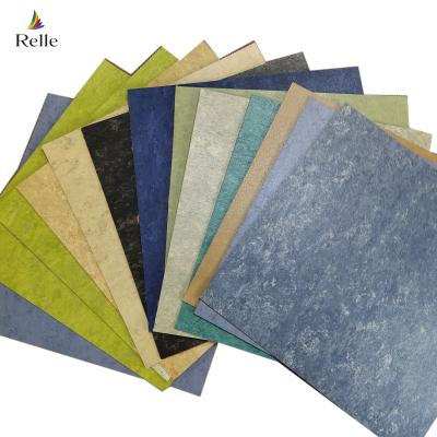 Relle Industrial Lino Flooring 3.5mm 4mm Thickness Rolled Linoleum Flooring