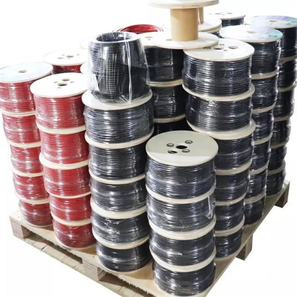TUV Approval Solar Power PV Cable Wire EN50618 Energy Storage DC 1.5MM2 16mm2