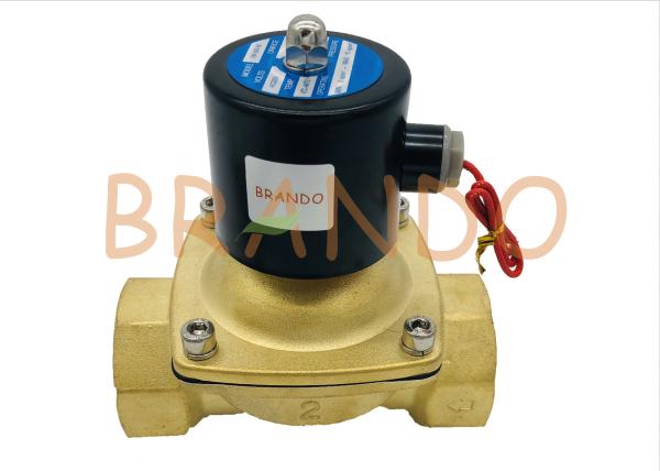 2 estrutura a ação direta de bronze do diafragma da válvula de solenoide 2W-500-50 da polegada