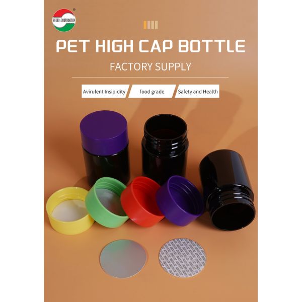 Consideration Of 360ML Clear PET Can Bottle For Tea Dry Food Coffee Cosmetic Gift