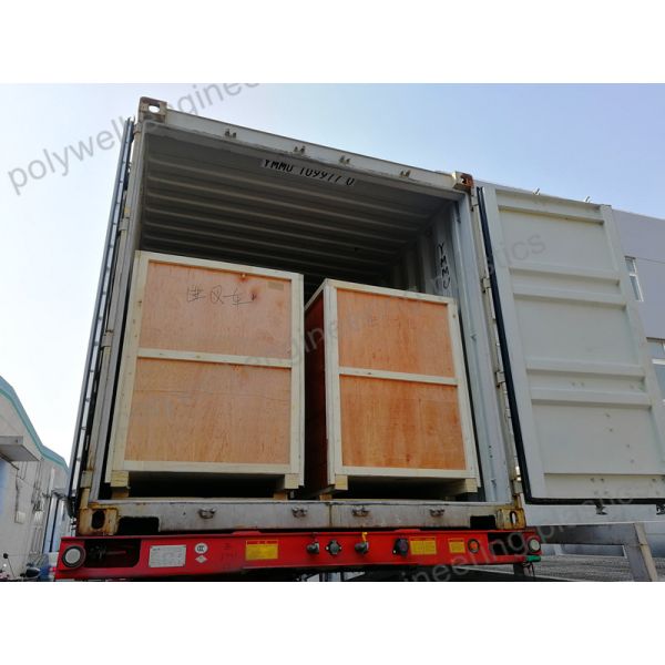машина 8mx1.5mx2.5m гранулятора 380V 220KW пластиковая для машины штранг-прессования лепешек PA6 PA66