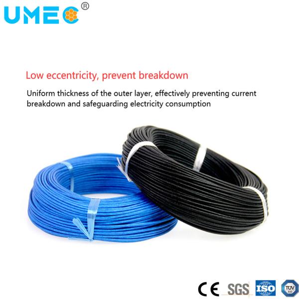 Painel de controlo elétrico Flex Tined Copper Silicone Sheath Fiberglass Braided Cable Wire