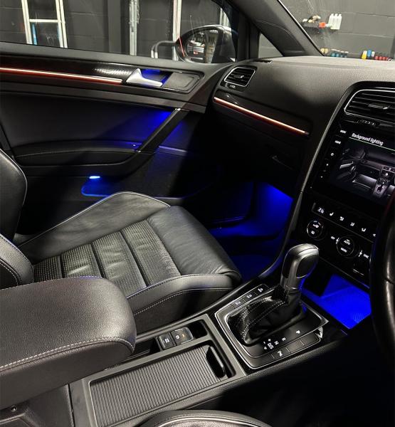 Volkswagen Golf 7/7.5 Ambient Light Installation Custom Mood Lighting for Volkswagen Golf 7/7.5 Dynamic Ambient Light
