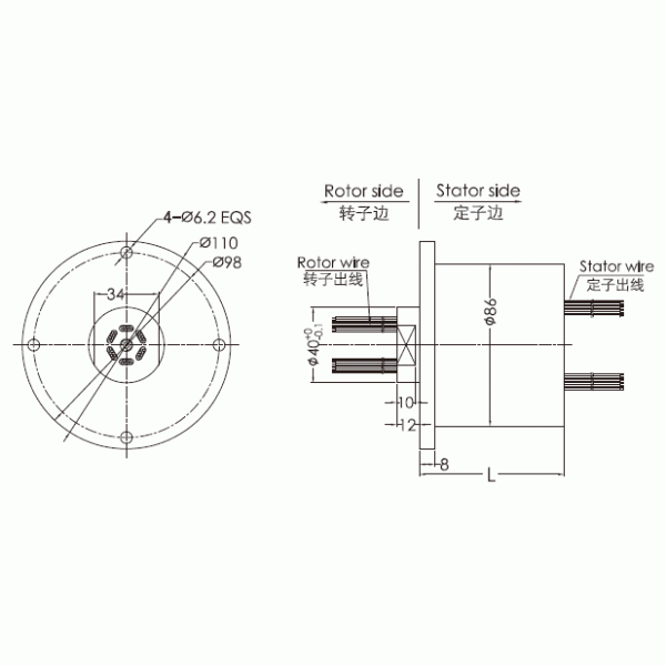 Водоустойчивое кольцо выскальзывания OD металла вакуума IP65 86mm для машины упаковки