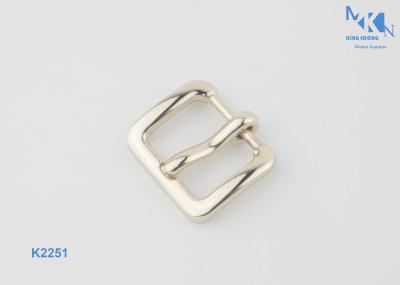 Light Gold Shoe Repair Buckles  , Metal Replacement Shoe Strap Buckle