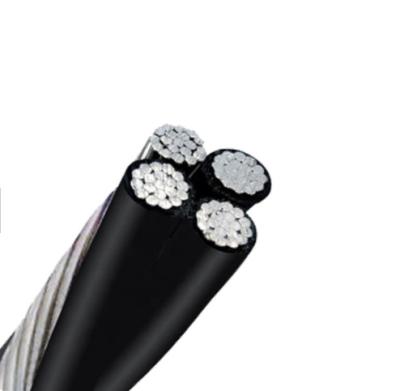 Aerial Bundled Cable Power Aluminum Conductor XLPE Insulated 0.6kv / 1kv