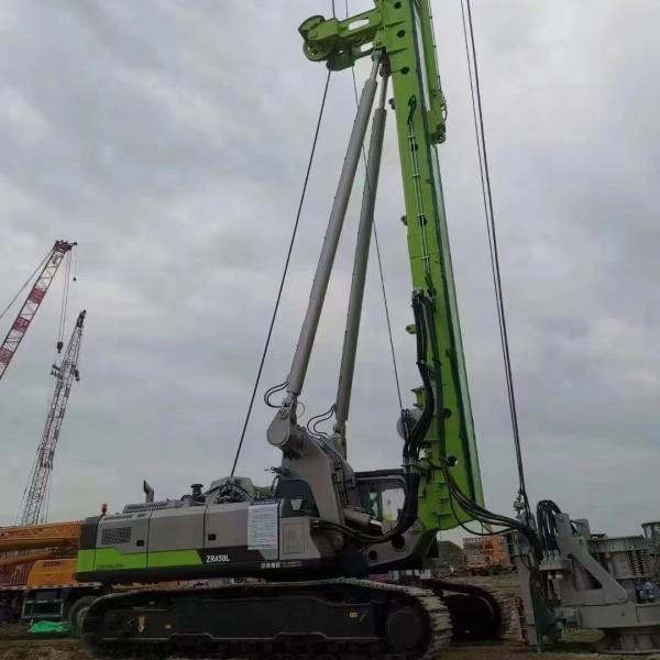 ZR450L Used Piling Machine 116m Depth Piling Rig Machine 3000mm Diameter
