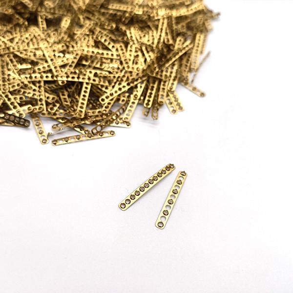 SMS-0600  ODM OEM SMT Copper Brass Splice Clip For Connection Carrier Tape