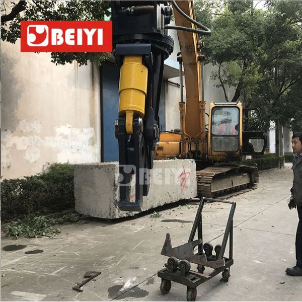 BYDS650RT Double cylinder Hydraulic scrap metal shears for 20-30T excavator used/Demolition Attachments