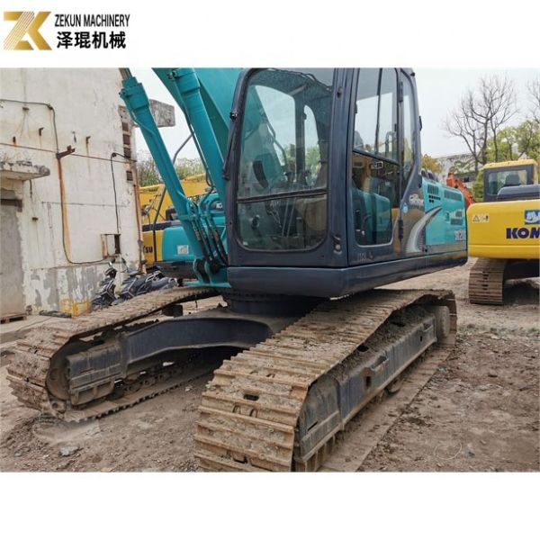 Оригинальный дизайн Использованный экскаватор Kobelco SK 200 200-8 Blue