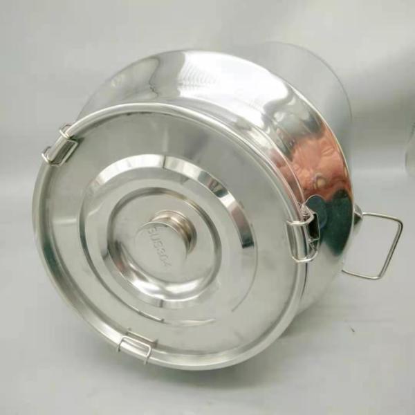 50L Sliver Colour Cow Used 304 Stainless Steel Transport Milk Cans