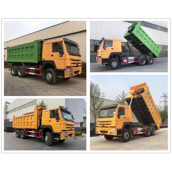 Radial Tire Design HOWO 6X4 Dump Truck Manufactured in for Heavy Duty Market