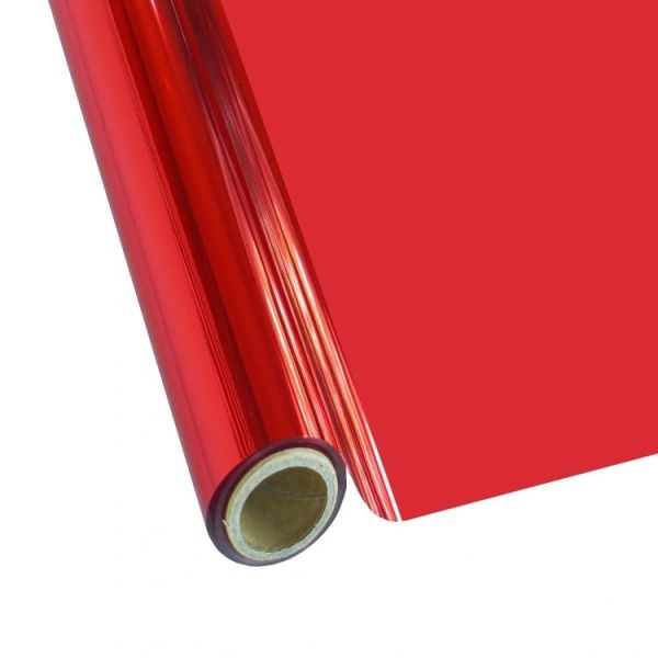 Papier d'aluminium rouge