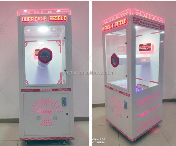 Playfun catch money bill game machine lucky prize arcade games machine