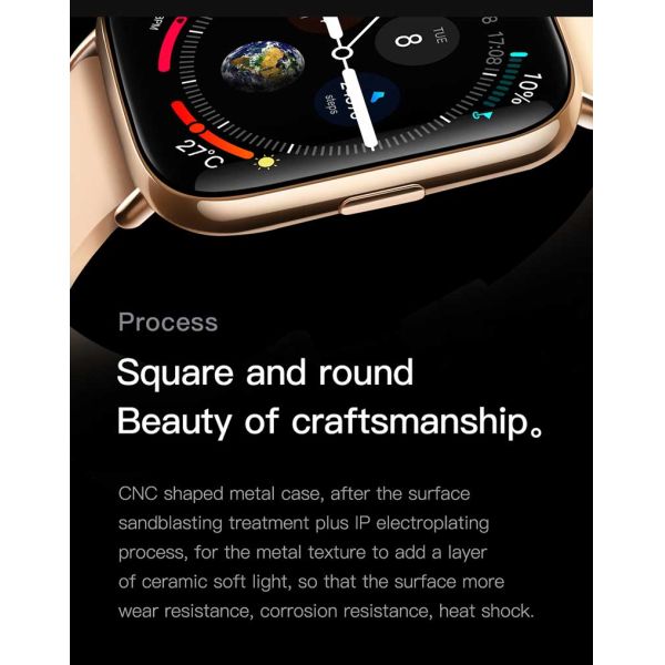 Smartwatch фитнеса женщин BLE 4,0 диапазон фитнеса 1,69 дюймов с монитором тарифа Bp и сердца