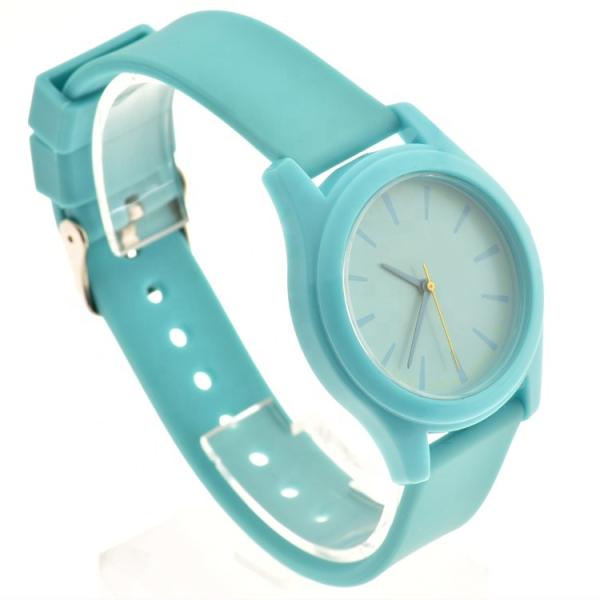 Skin - Friendly Soft Silicone Rubber Wristband Watch For Souvenir Gifts