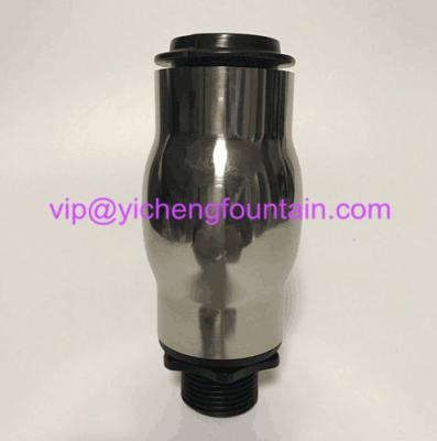 European Style Straight Water Foam Fountain Spray Nozzles SS304 With Plastic