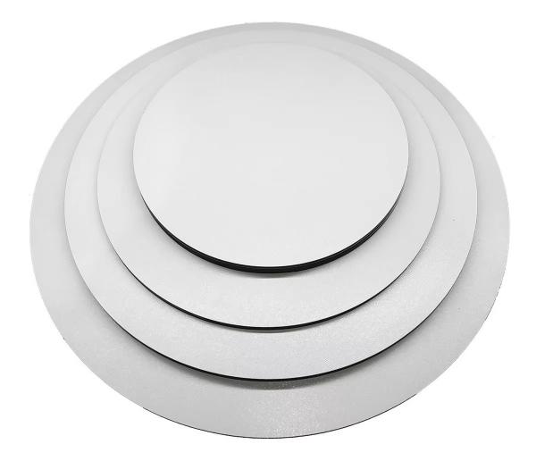 2.0mm Laminated Cake Base Board Paper Board Cake Tray With Grey White Back