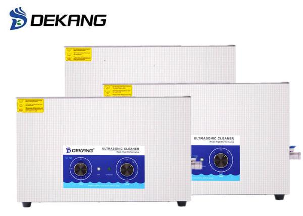 Workshop Mechanical Ultrasonic Cleaner 22L 480W 40KHz CE Certificate