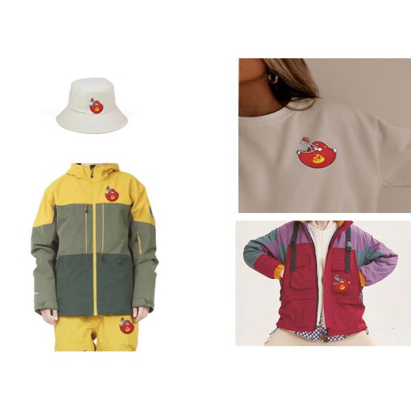 Мягкая ультразвуковая отрезанная заплата силиконовой резины с плоским печатая логотипом