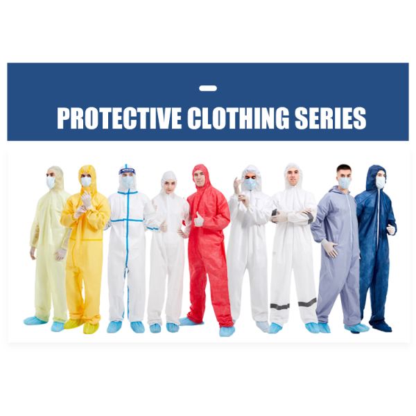 Urgent Order Visibility Disposable PPE Coverall Breathable Anti-Static LDPE Hyvek Work Suit in Orange Personal Protective Wear