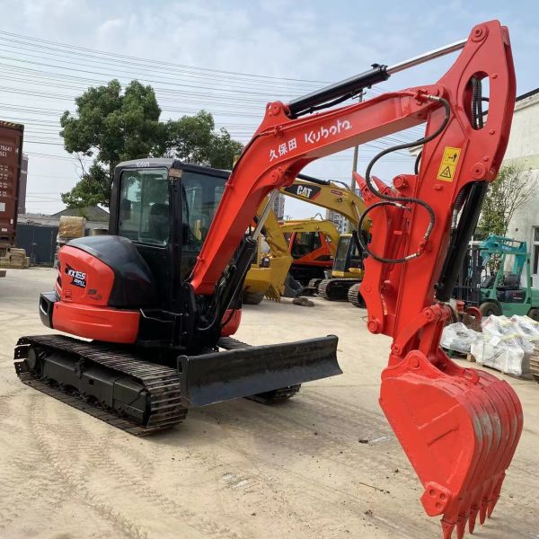 Crawler Excavator Used Original Japan 6T Kubota KX165-5 Good Condition EPA Engine in Shanghai