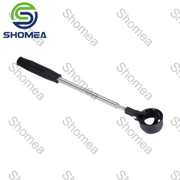 SHOMEA Customized 9.5Ft 10Ft 14Ft 16Ft 18Ft Stainless Steel Frisbee Golf Disc Retriever Tool